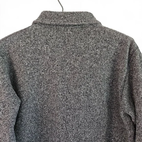 Woolrich Womens Original Outdoorwear Half-Zip Sweater Small Cozy Gray Wool-Blend - Picture 10 of 16